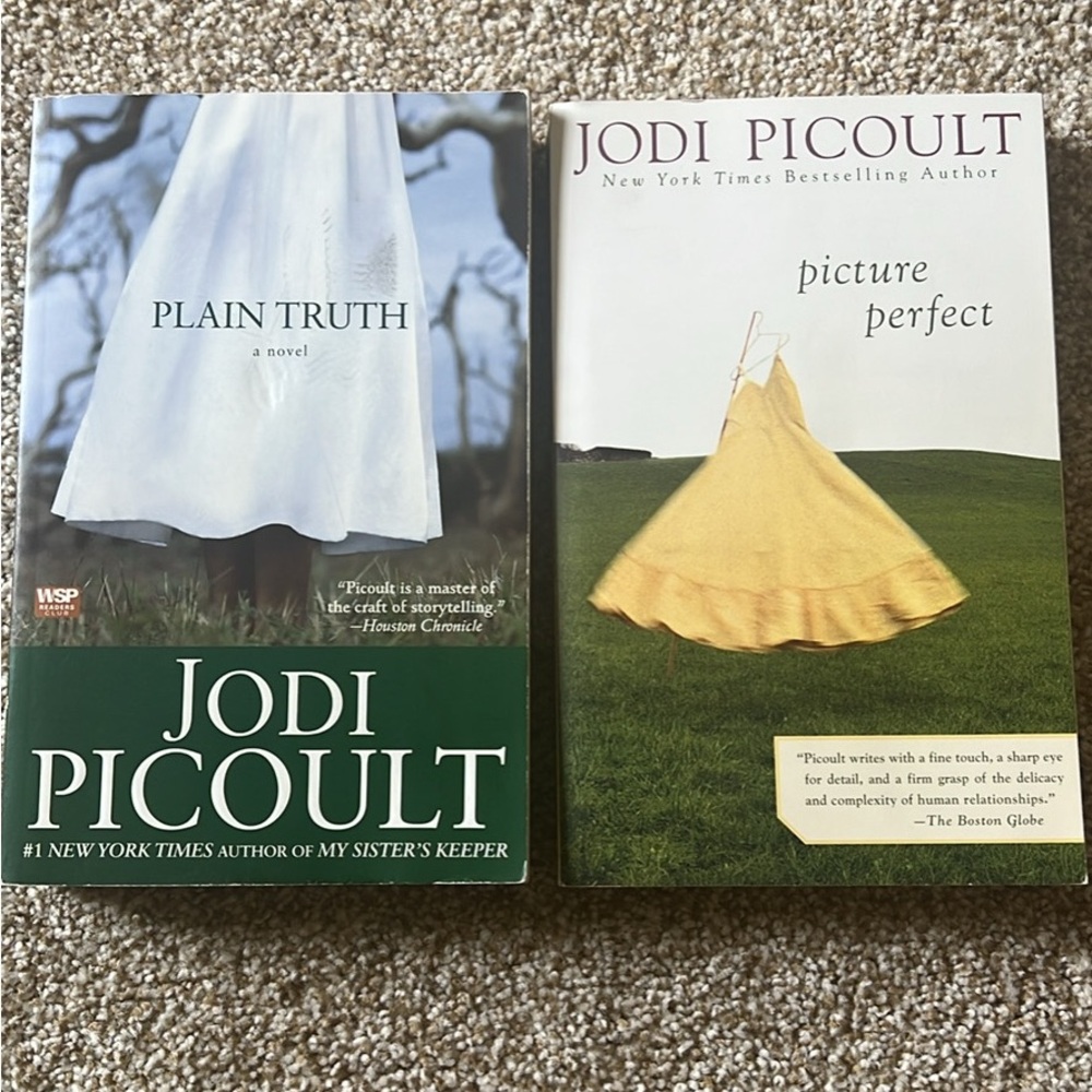 Jodi Picoult Book Set - Plain Truth & Picture Perfect